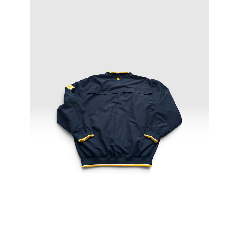 Colosseum Athletics West Virginia Mountaineers Navy V-Neck Windshirt XXL - Picture 8 of 8